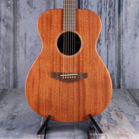Yamaha Storia II Acoustic/Electric Guitar, Natural, front closeup