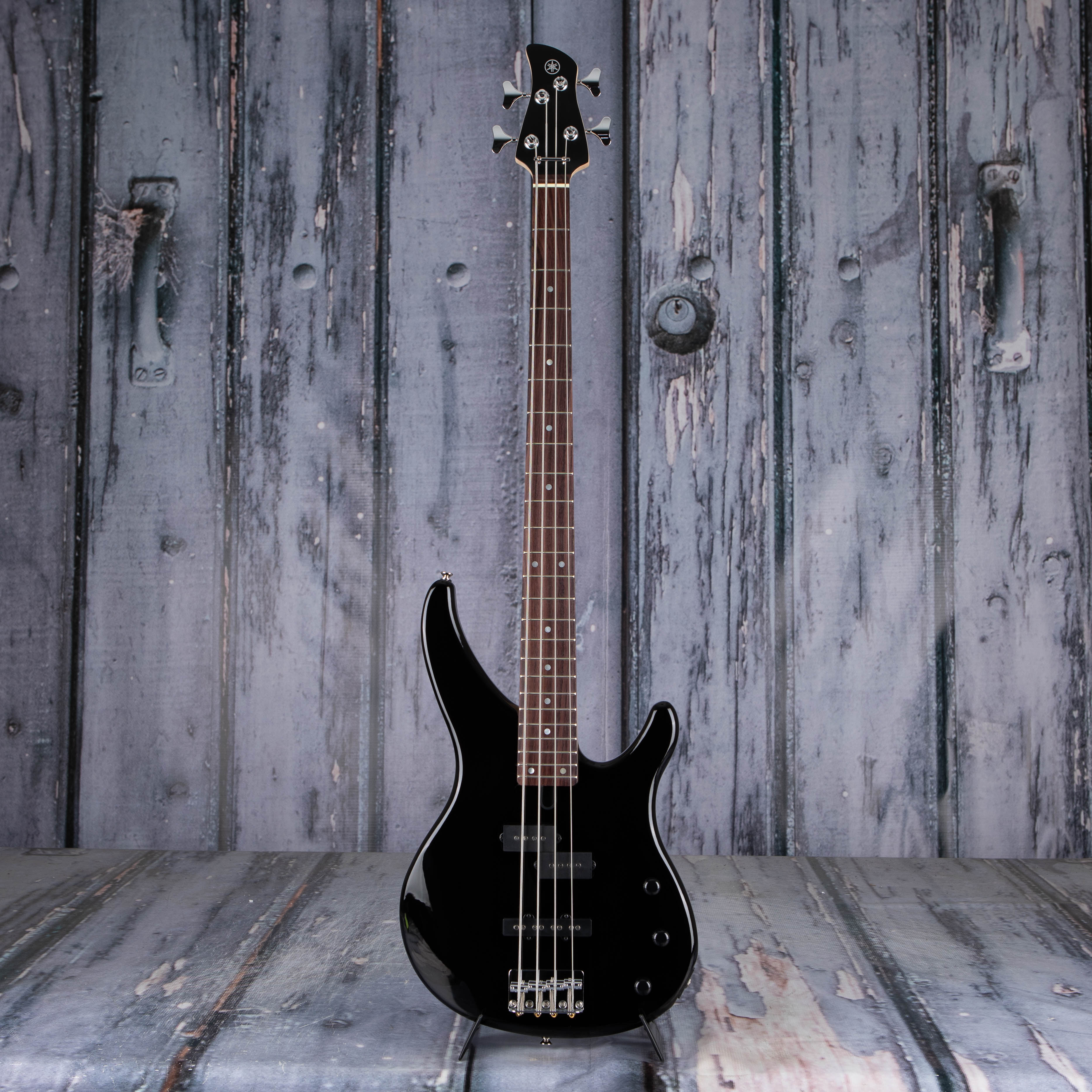 Yamaha TRBX174 Electric Bass Guitar, Black, front