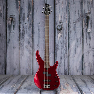 Yamaha TRBX174 Electric Bass Guitar, Metallic Red, front