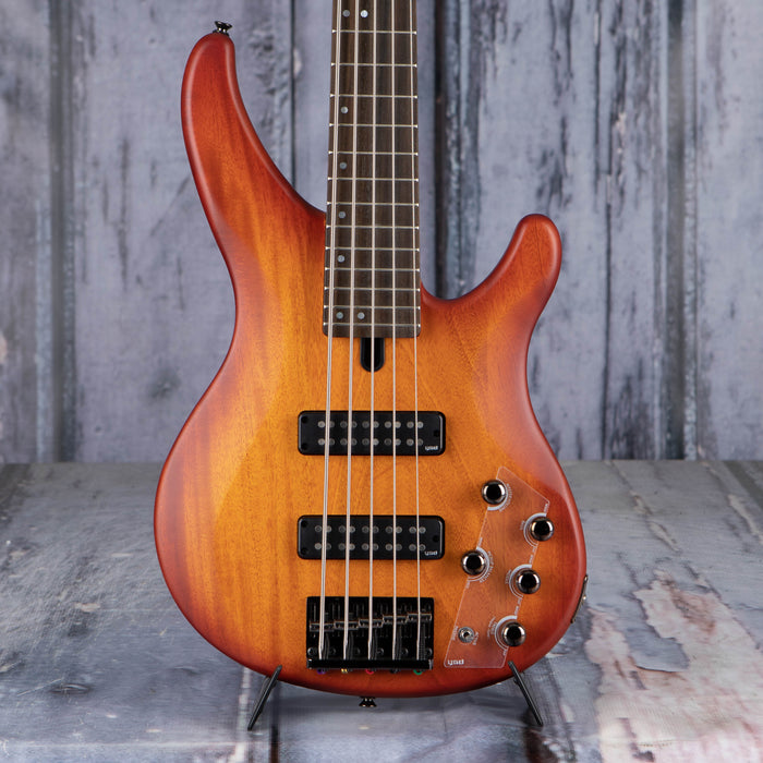 Yamaha TRBX505 5-String Bass, Brick Burst