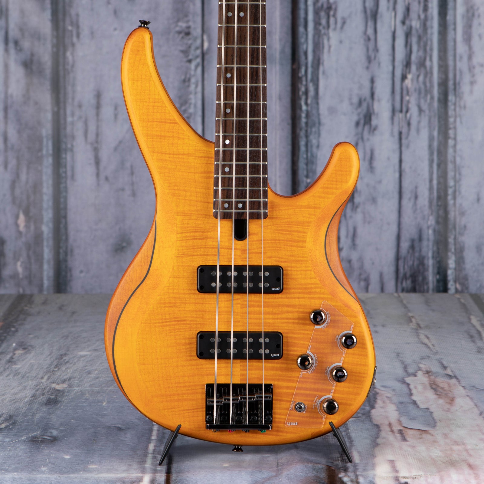 Yamaha TRBX604FM Bass, Matte Amber | For Sale | Replay Guitar Exchange