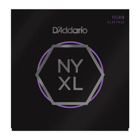 D'Addario NYXL1149 Nickel Wound Electric Guitar Strings, Medium, 11-49