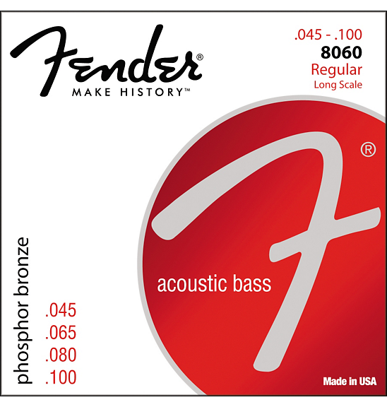 Fender 8060 PHOSPHOR BRONZE ACOUSTIC BASS STRINGS